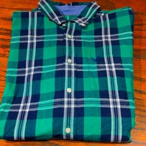 American Eagle Classic Fit button down plaid L